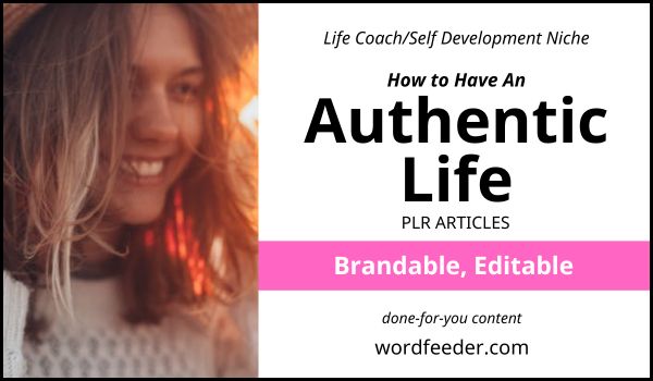 authentic life plr 2